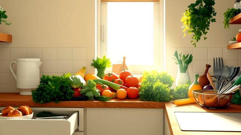 Cocina cálida y abundante