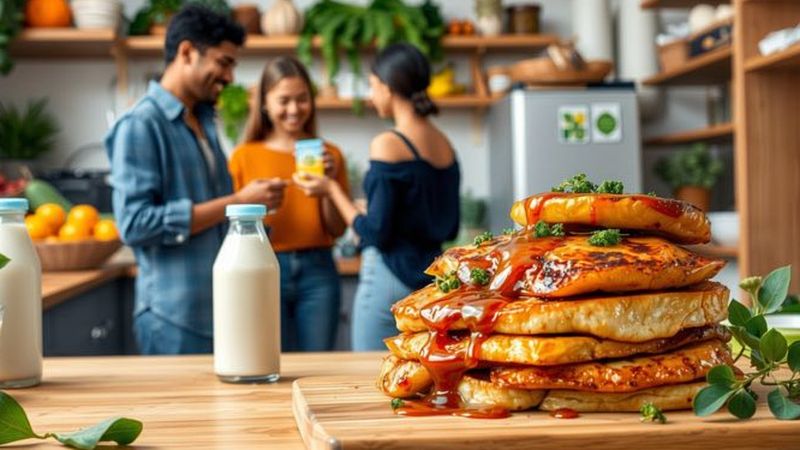 Cocina cálida colabora en alimentos saludables