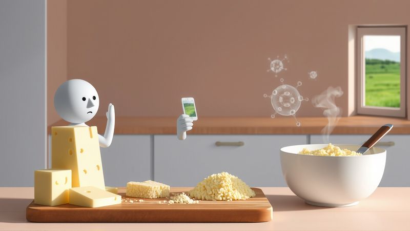 Una cocina tranquila revela serenidad bacteriológica