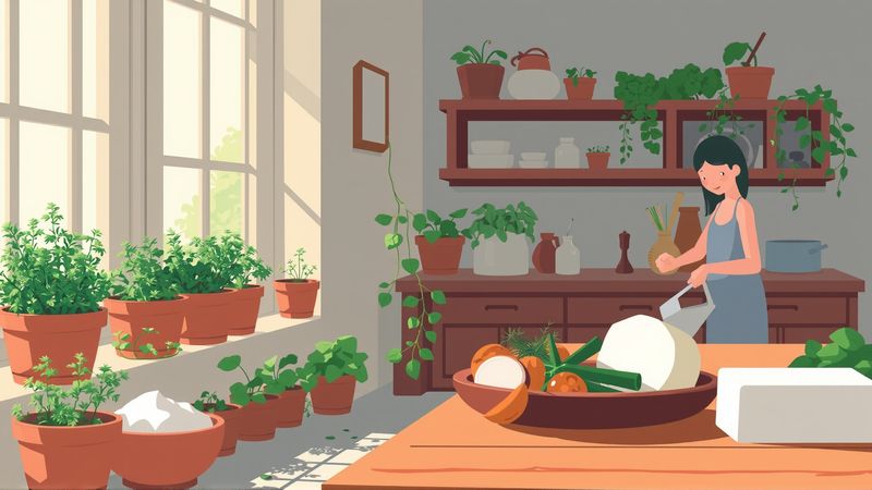 Cocina soleada