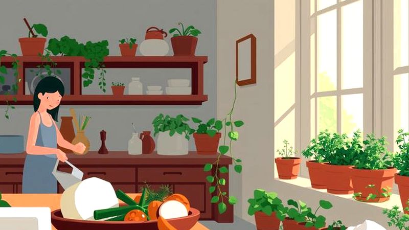 Cocina soleada