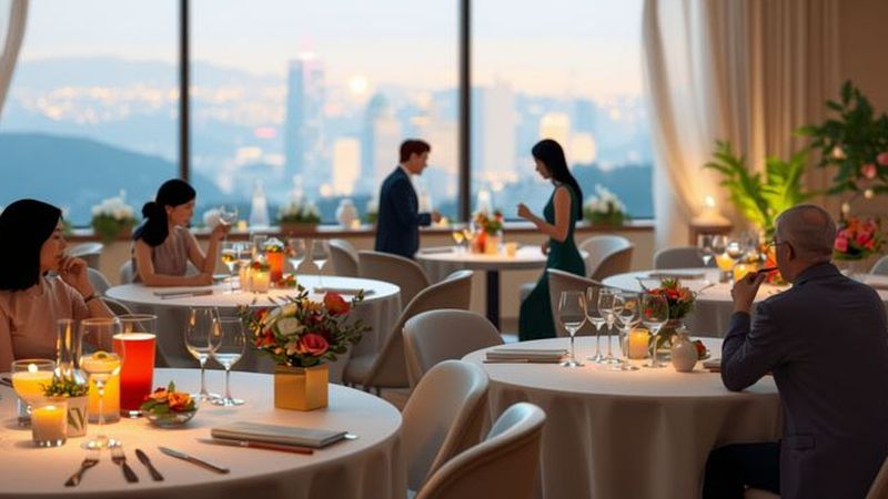 Una celebración elegante y luminosa se prepara
