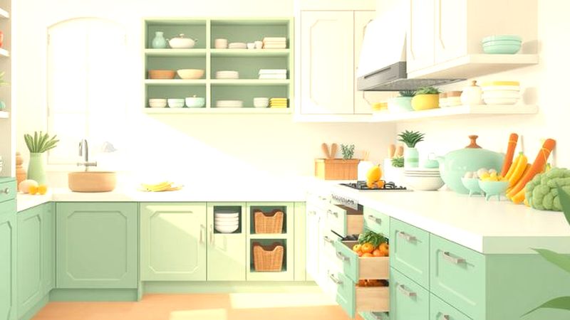 Cocina tranquila