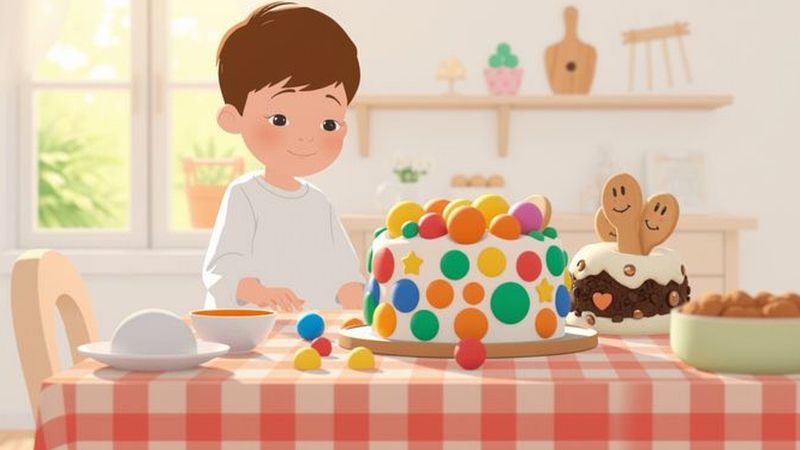 Una cocina cálida evoca felicidad familiar