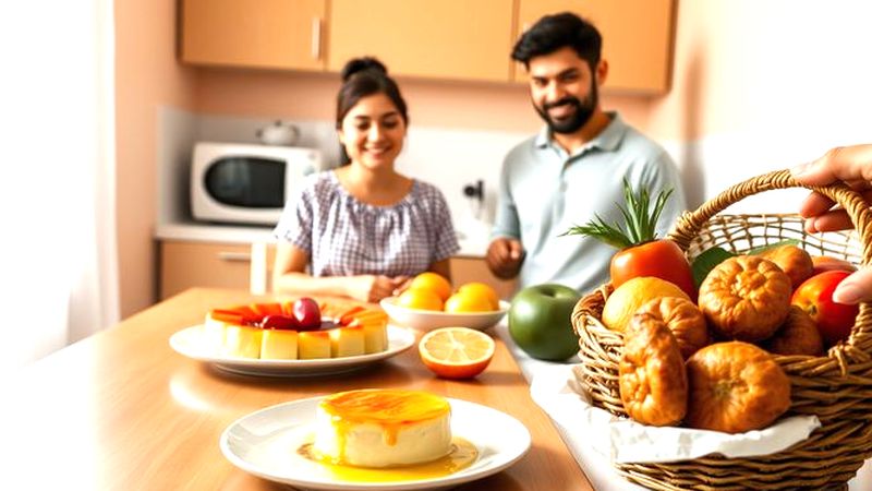 Una familia disfruta un hogar cálido y hogareño