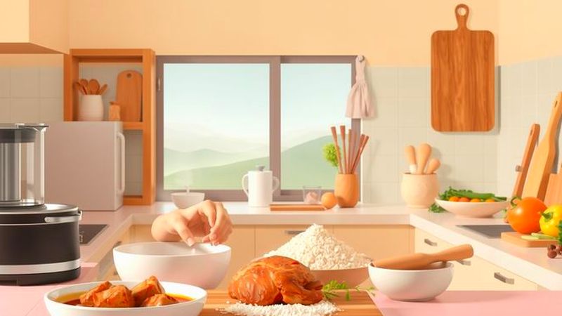 Cocina acogedora