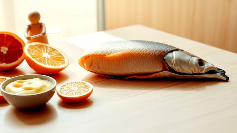 Salmón y cítricos crean serenidad culinaria