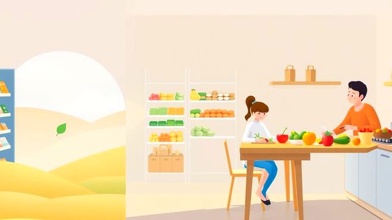 Una cocina familiar inspira vida saludable