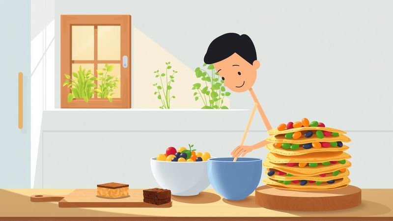 Cocina cálida y tranquila