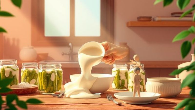 Cocina iluminada