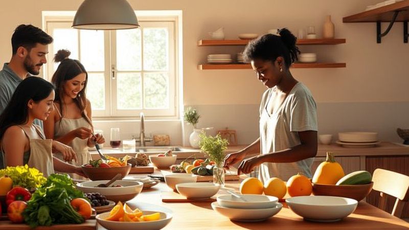 Cocina cálida y diversa comparte sencillez