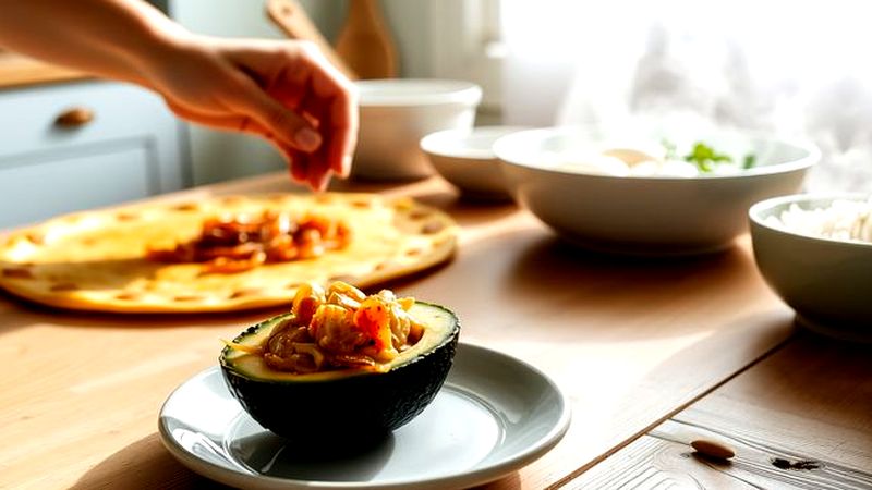 Cocina cálida y apetitosa