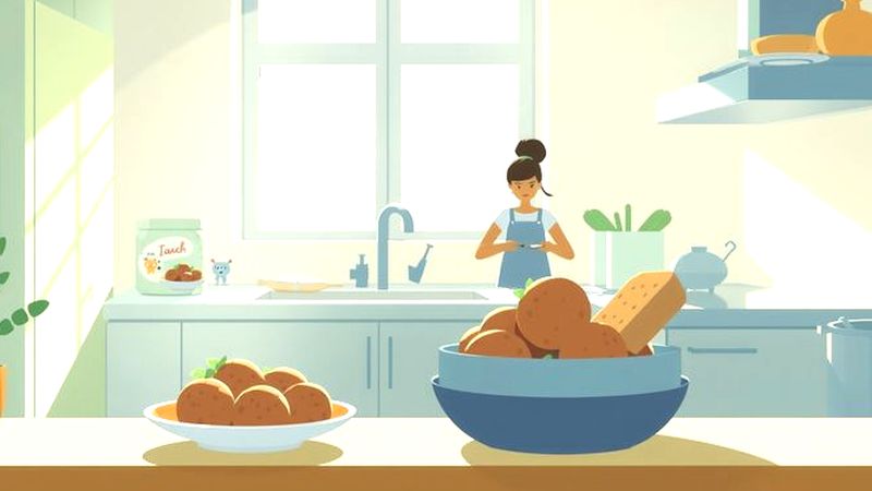 Una cocina acogedora celebra abundancia y calma