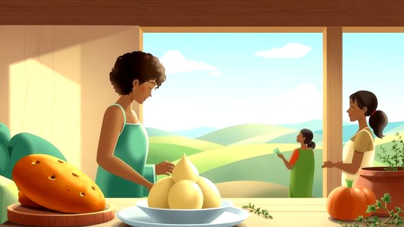 Una cocina acogedora celebra la tradición culinaria