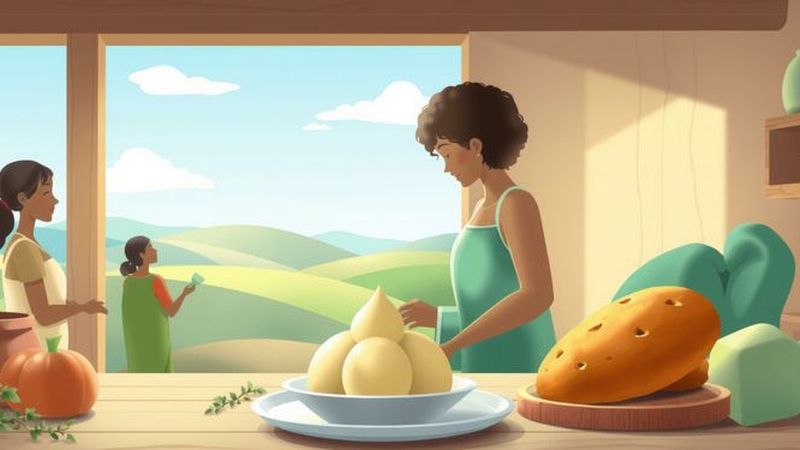 Una cocina acogedora celebra la tradición culinaria