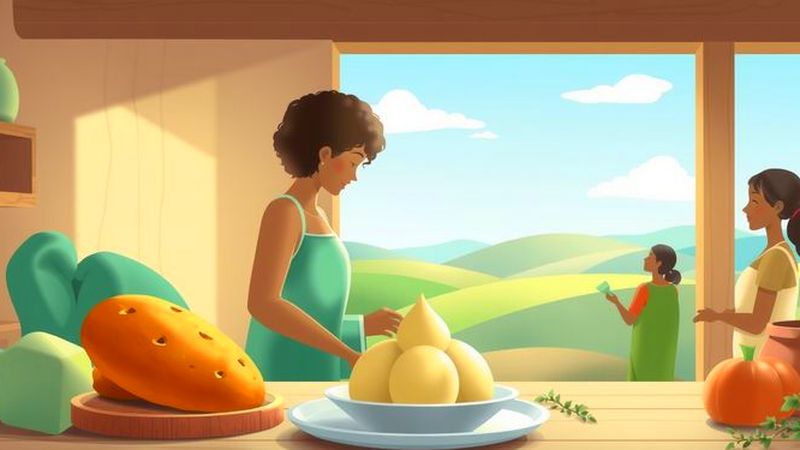 Una cocina acogedora celebra la tradición culinaria