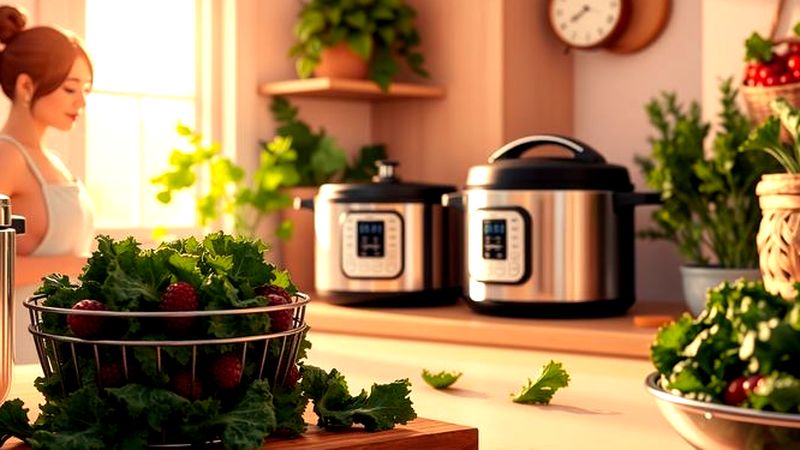 Una cocina cálida prepara abundantes frutas
