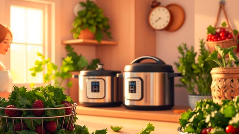 Una cocina cálida prepara abundantes frutas