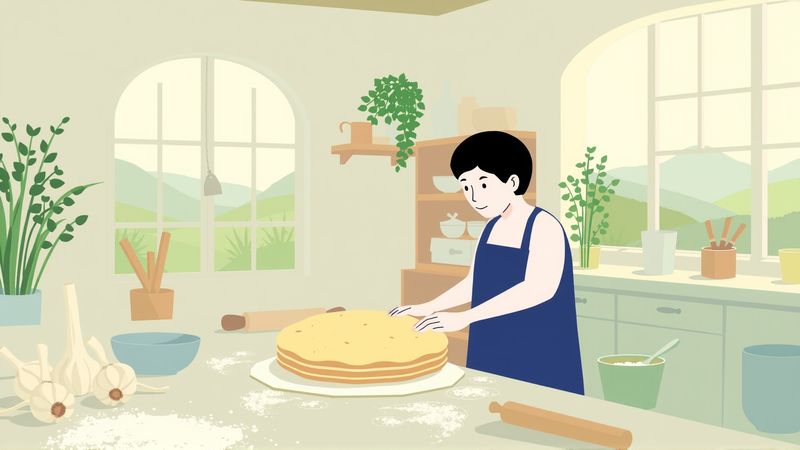 Un artesano crea pasteles con atención