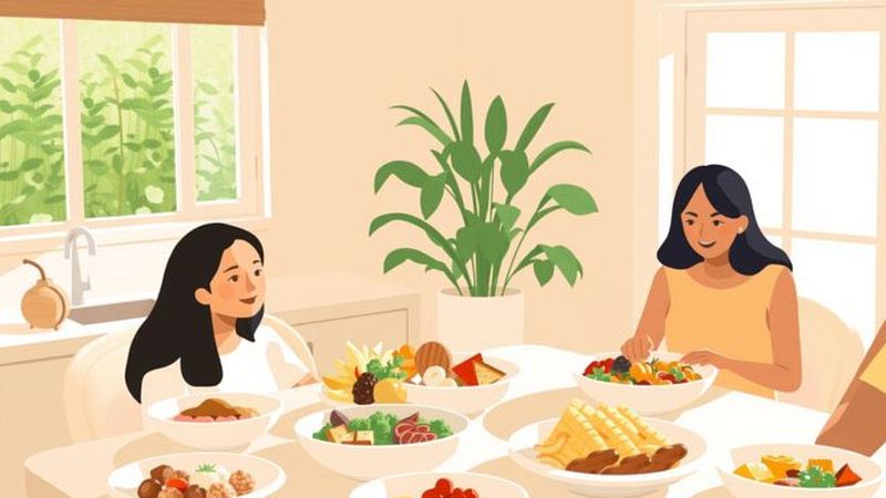 Una cocina cálida invita a la convivencia